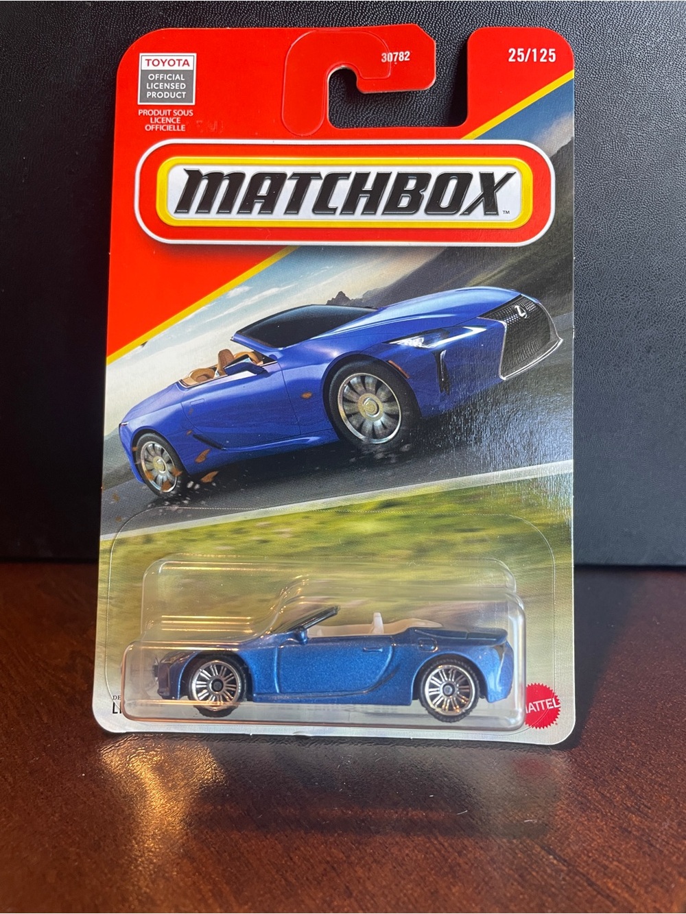 Matchbox 2026 Blue 2021 Lexus LC 500 Convertible 25/125 NEW